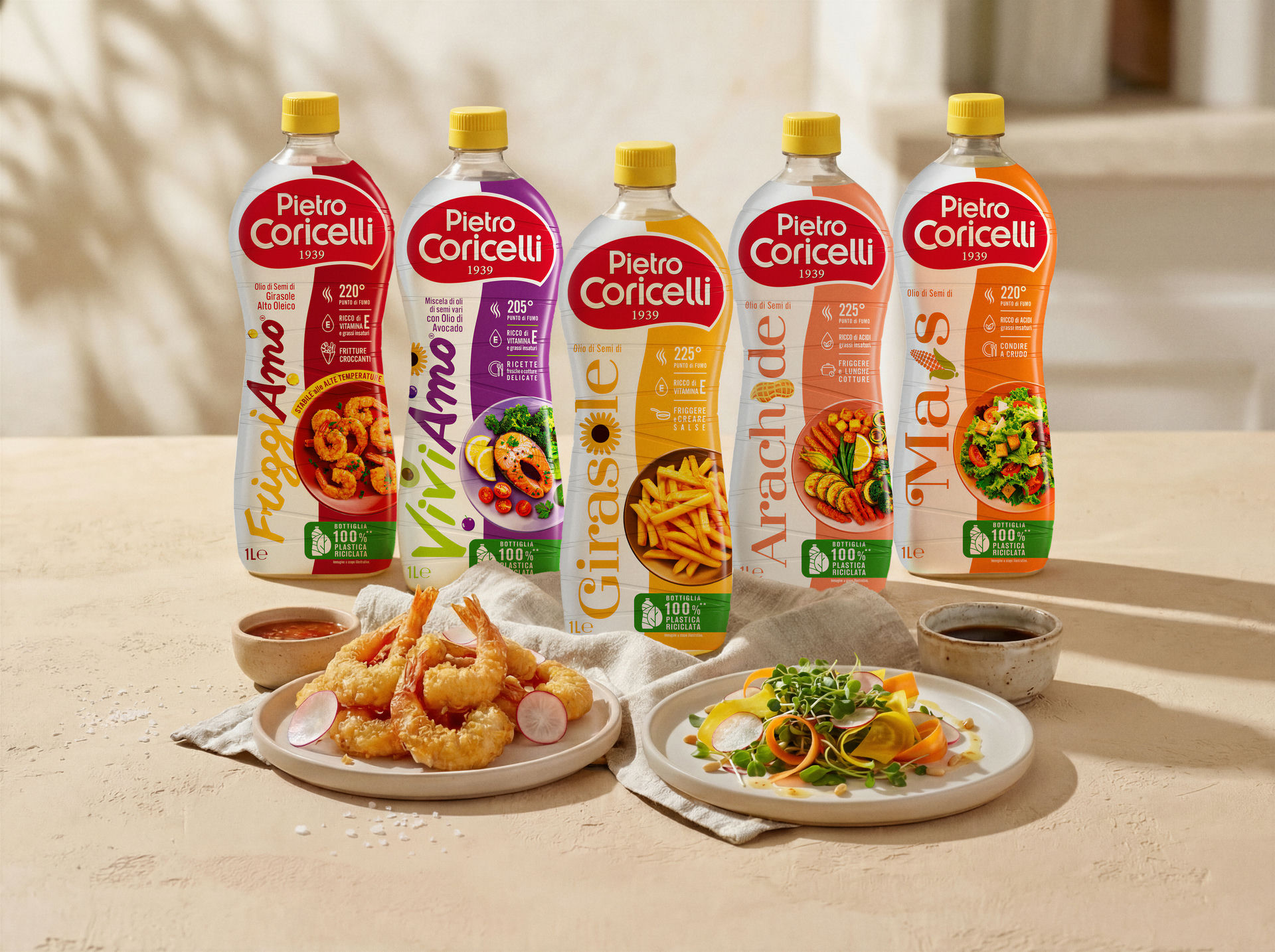 The new Pietro Coricelli seed oil range